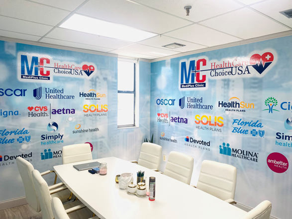 MediPlus HealthCare Choice USA insurance partners room