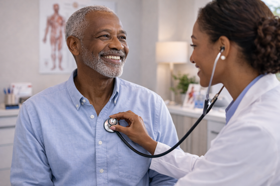 MediPlus physician providing patient-centered care