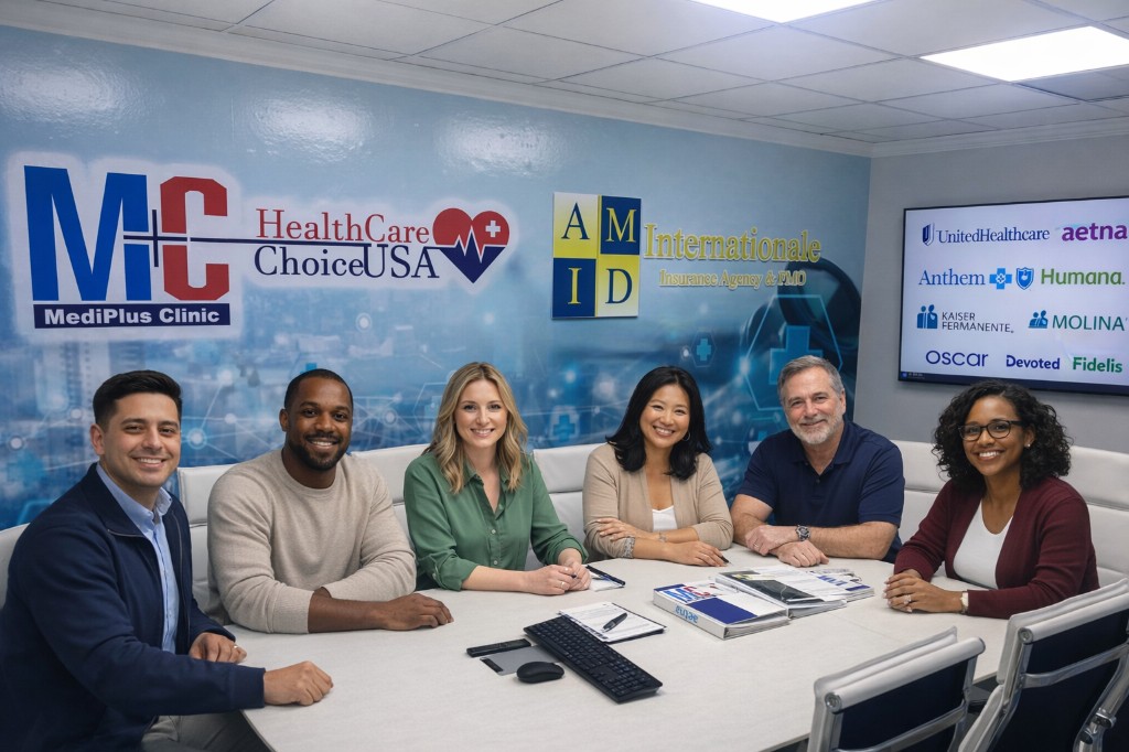 MediPlus Clinic and AMID Internationale leadership team